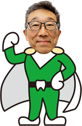 マモルグリーンこと口腔外科部長 医学博士 西原 昇（にしはら のぼる）