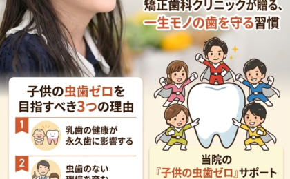 子供の未来を虫歯ゼロに。越谷みんなの歯科・矯正歯科クリニックが贈る一生モノの歯を守る習慣